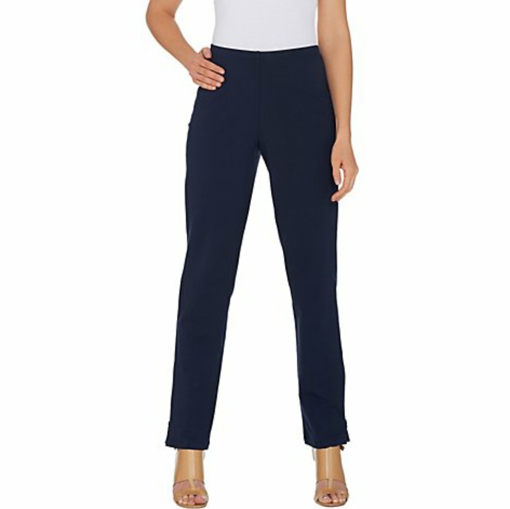 WOMEN WITH CONTROL pants with zipper detail